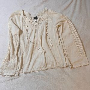 Anthropologie Fei cotton tunic